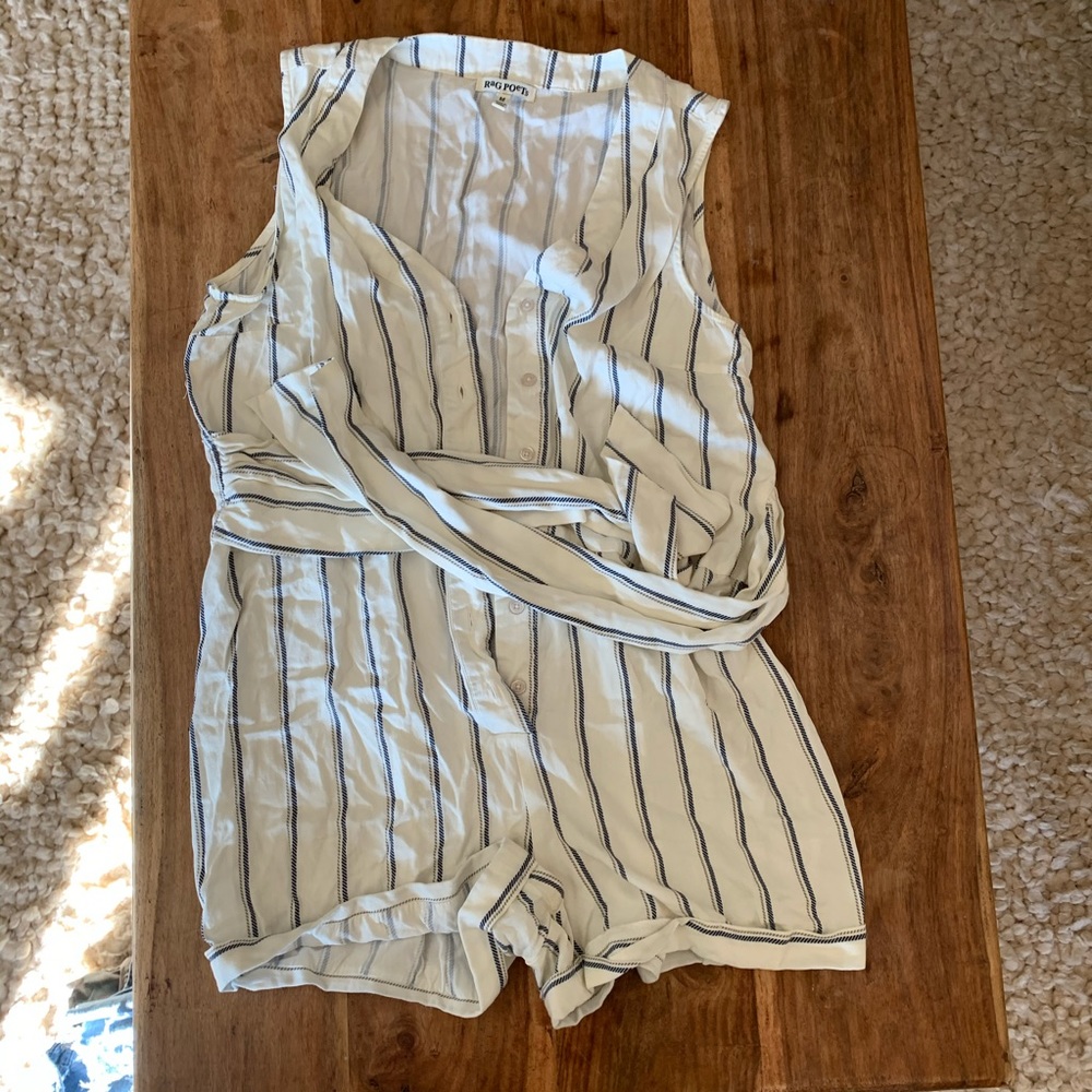 Rag Poets striped romper
